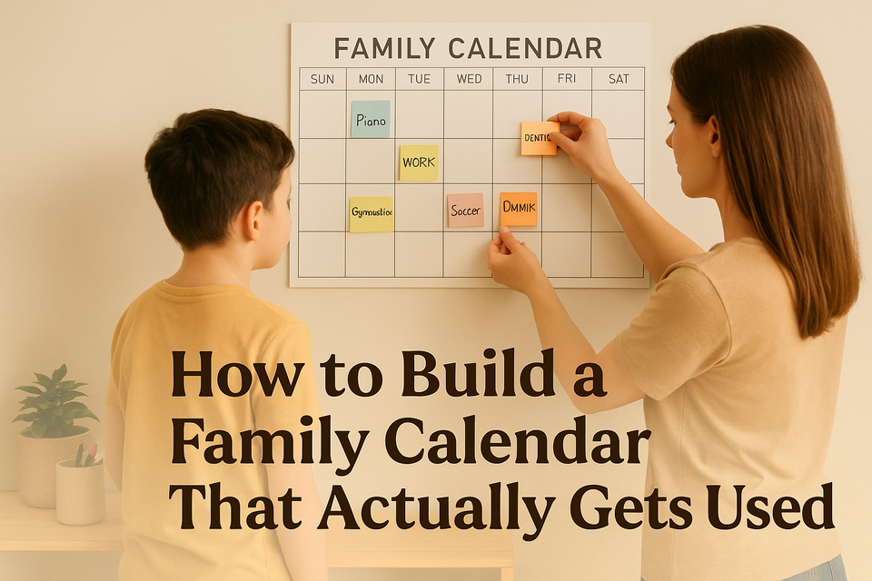 Feature image for How to Build a Family Calendar That Actually Gets Used